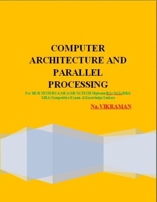 Product picture COMPUTER ARCHITECTURE AND PARALLEL PROCESSING
