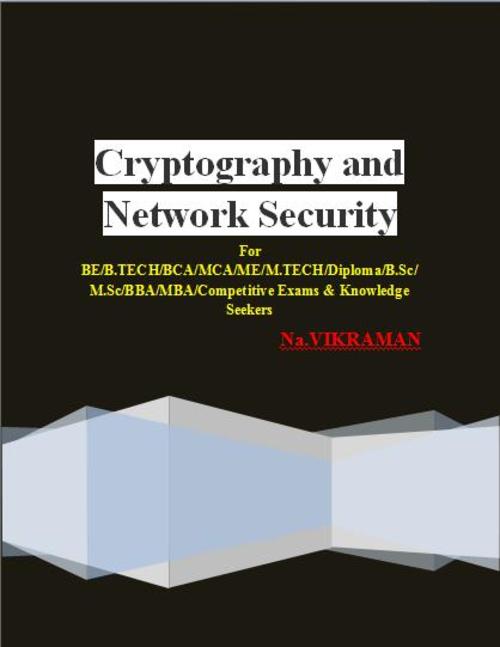 Product picture Textbook of Cryptography and Network Security