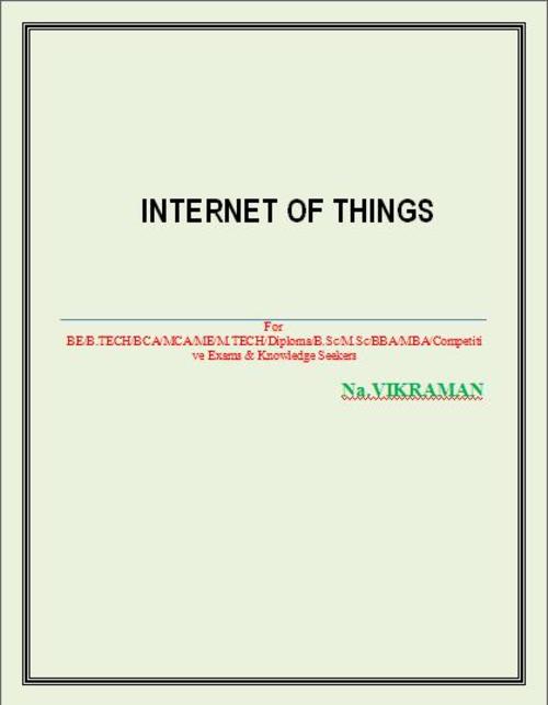 Product picture TEXTBOOK OF INTERNET OF THINGS