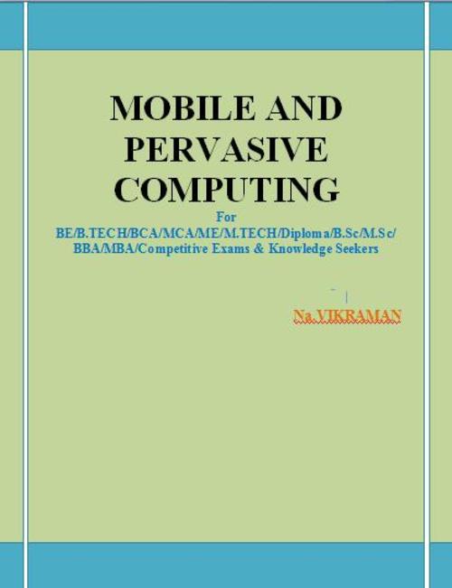 Product picture TEXTBOOK OF MOBILE AND PERVASIVE COMPUTING