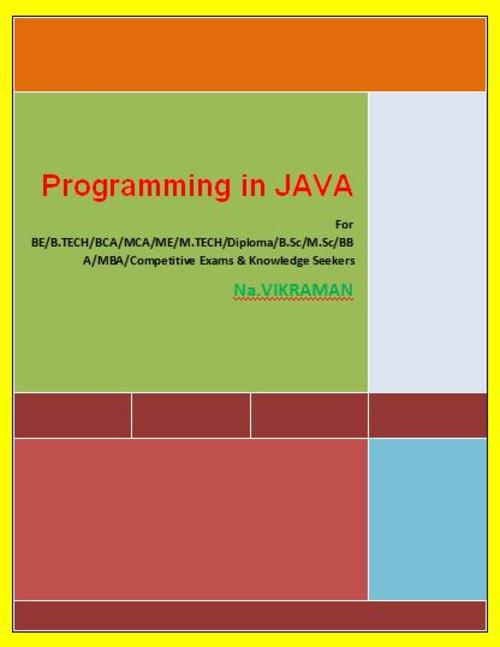 Product picture HandBook of PROGRAMMING IN JAVA