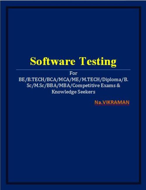 Product picture BEST TEXTBOOK OF SOFTWARE TESTING