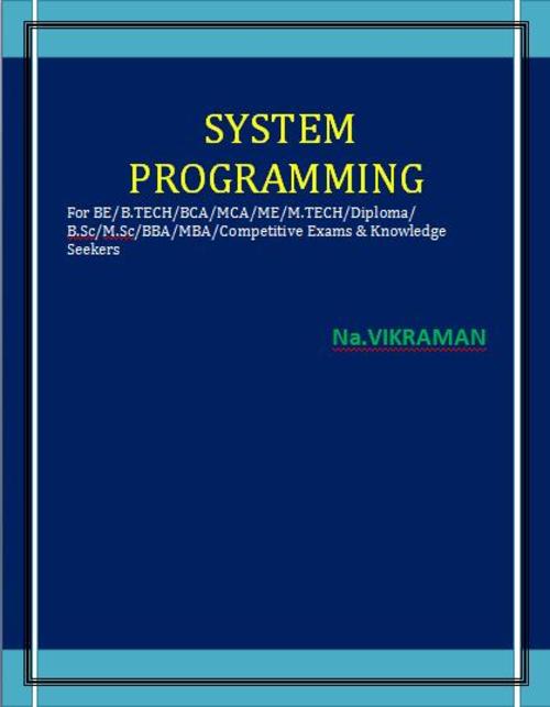 Product picture SYSTEM PROGRAMMING