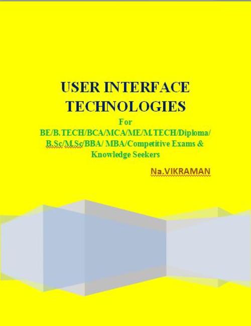 Product picture USER INTERFACE TECHNOLOGIES